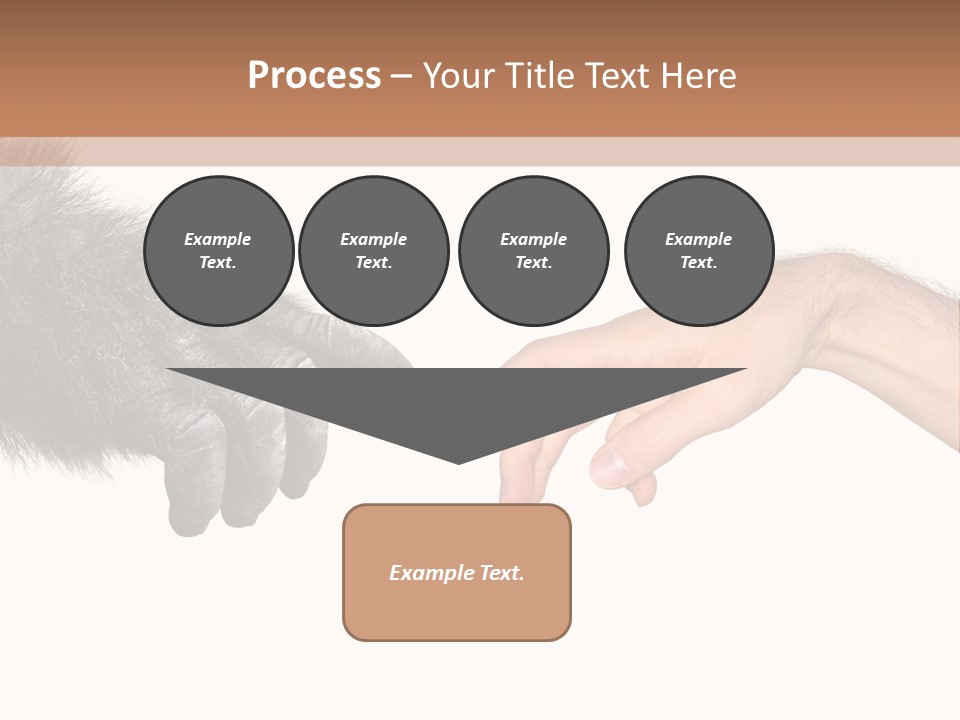 Hand Intelligent Mankind PowerPoint Template