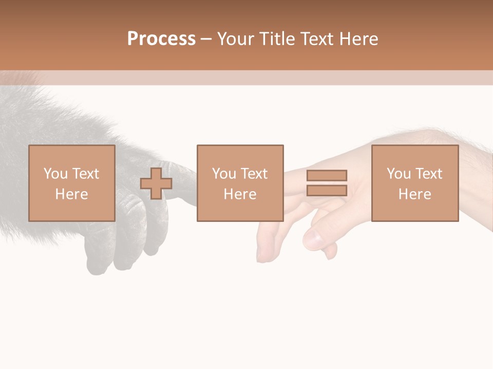 Hand Intelligent Mankind PowerPoint Template