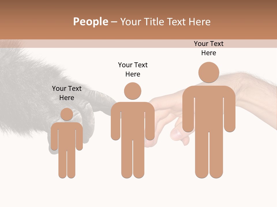 Hand Intelligent Mankind PowerPoint Template