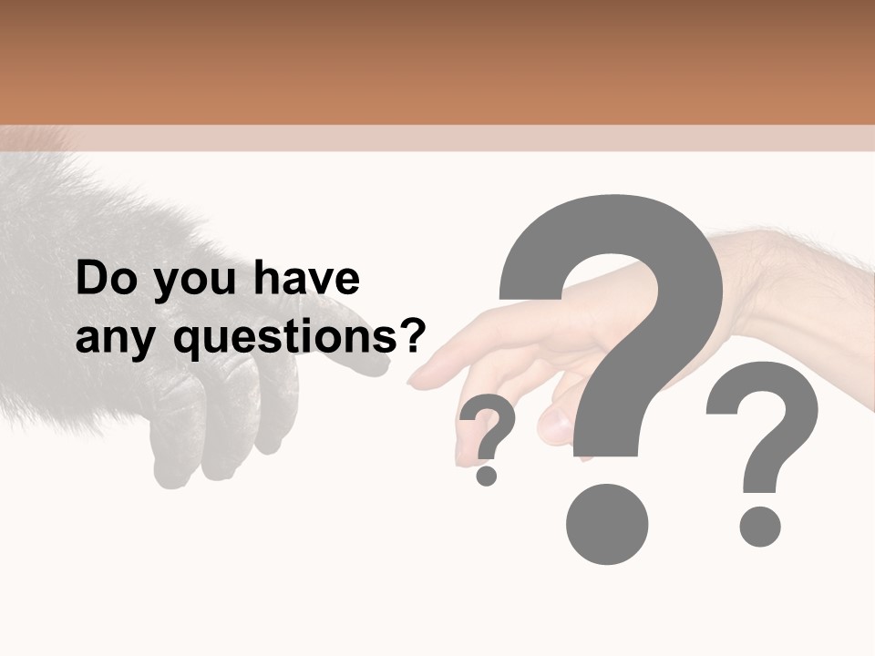 Hand Intelligent Mankind PowerPoint Template