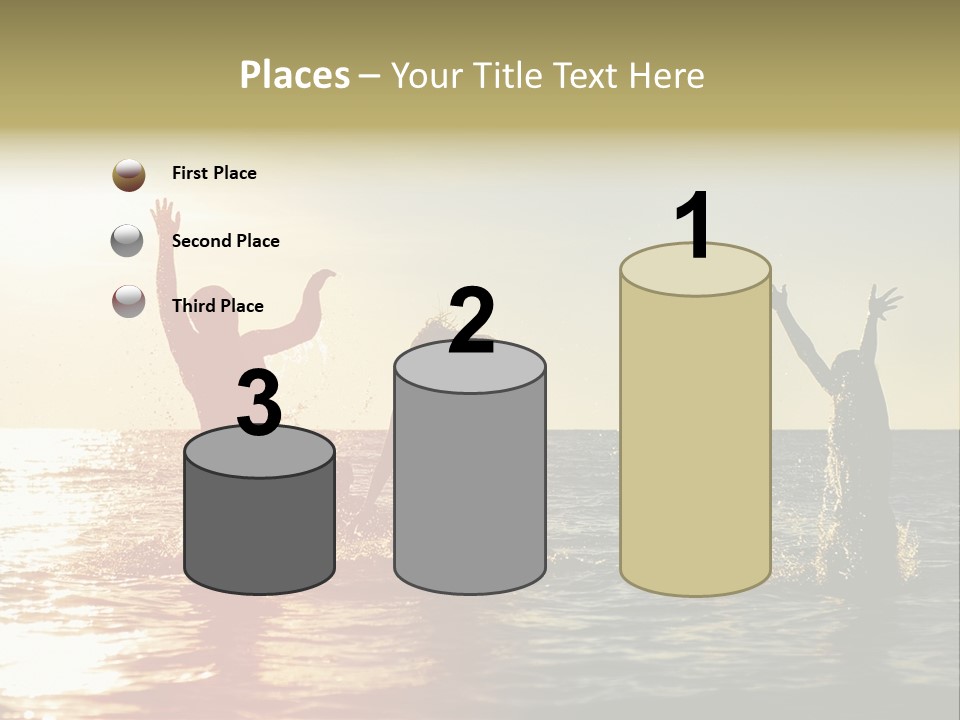 Sea Sun Holiday PowerPoint Template