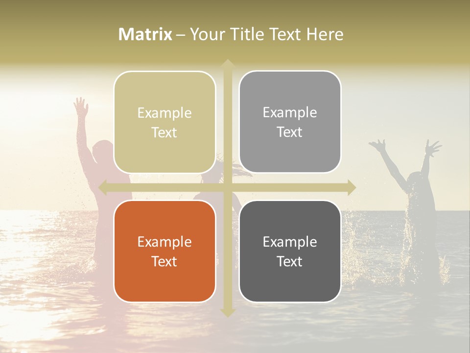 Sea Sun Holiday PowerPoint Template