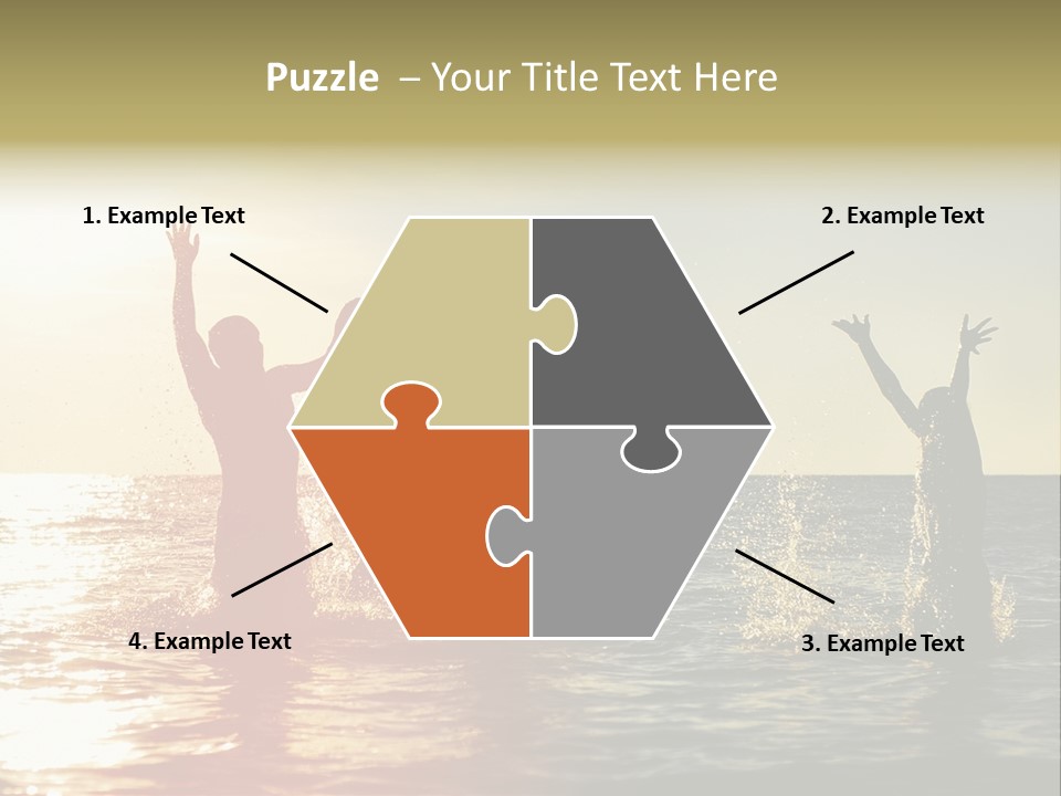 Sea Sun Holiday PowerPoint Template