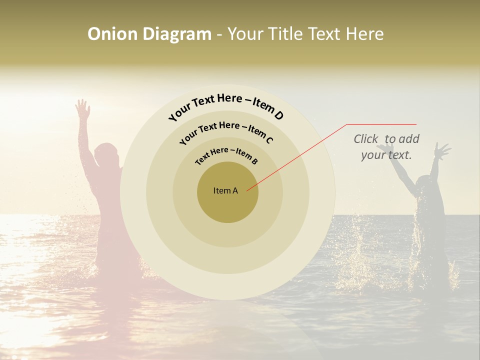 Sea Sun Holiday PowerPoint Template