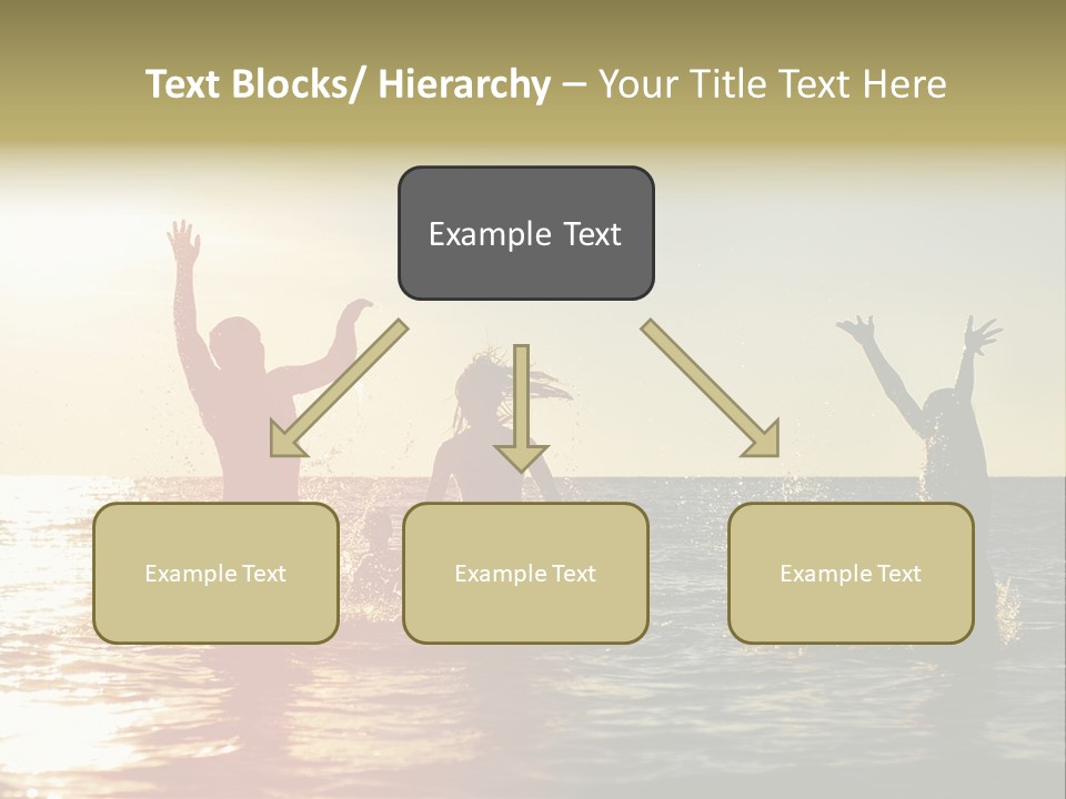 Sea Sun Holiday PowerPoint Template