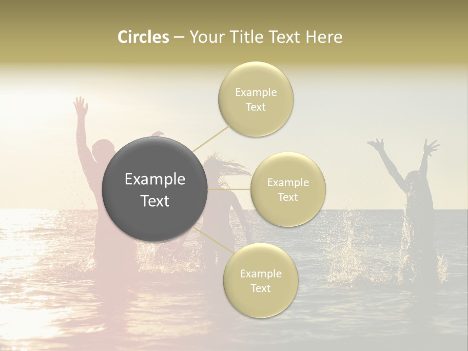 Sea Sun Holiday PowerPoint Template