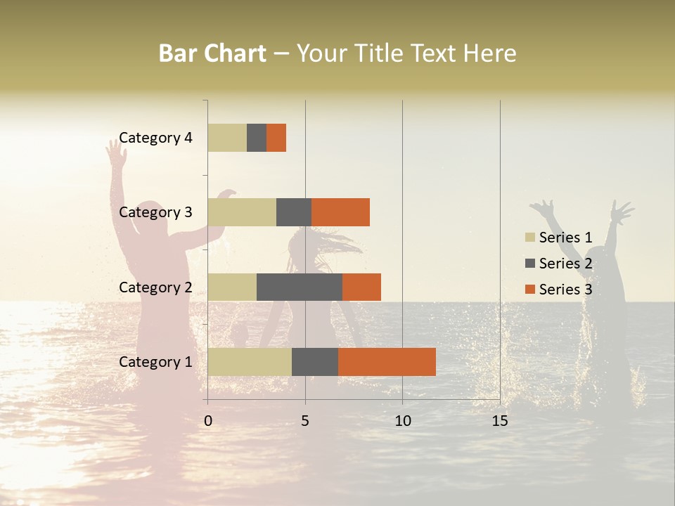 Sea Sun Holiday PowerPoint Template