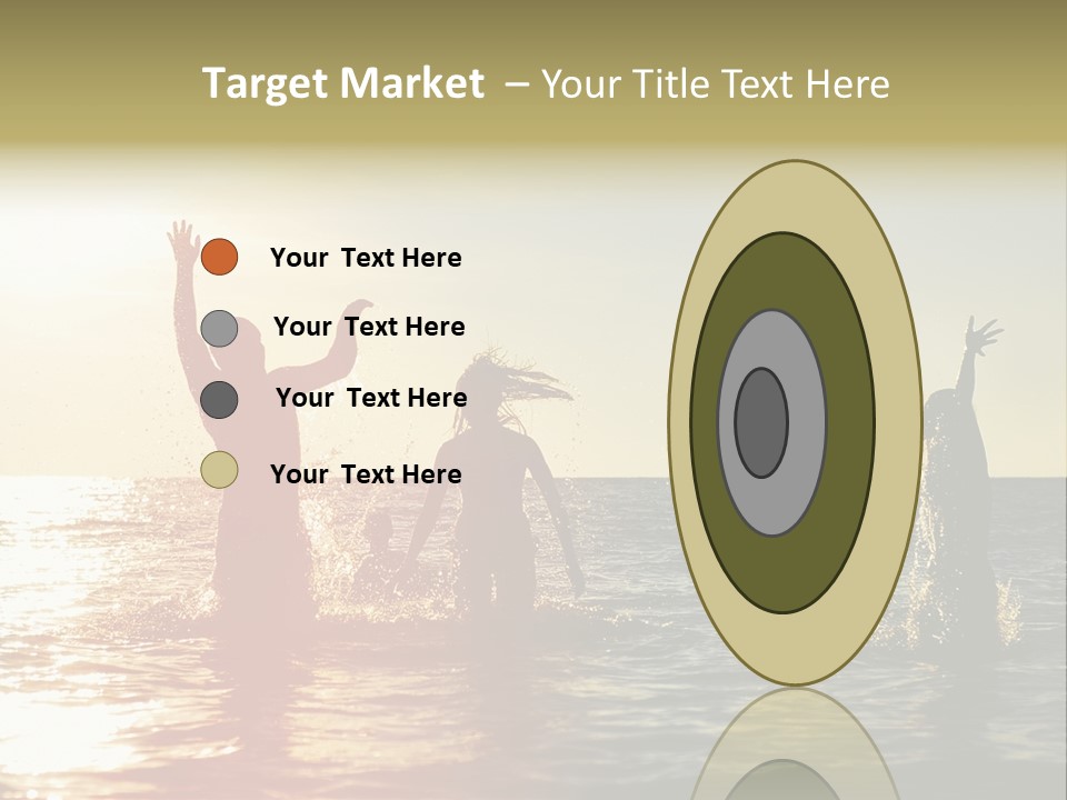 Sea Sun Holiday PowerPoint Template