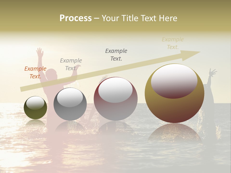 Sea Sun Holiday PowerPoint Template