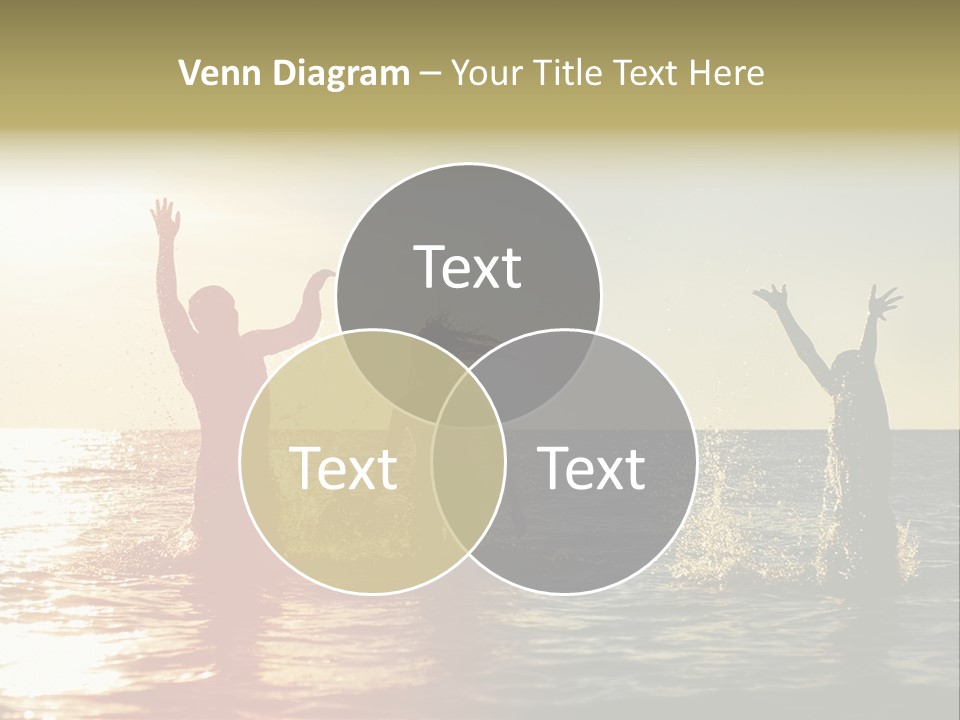 Sea Sun Holiday PowerPoint Template