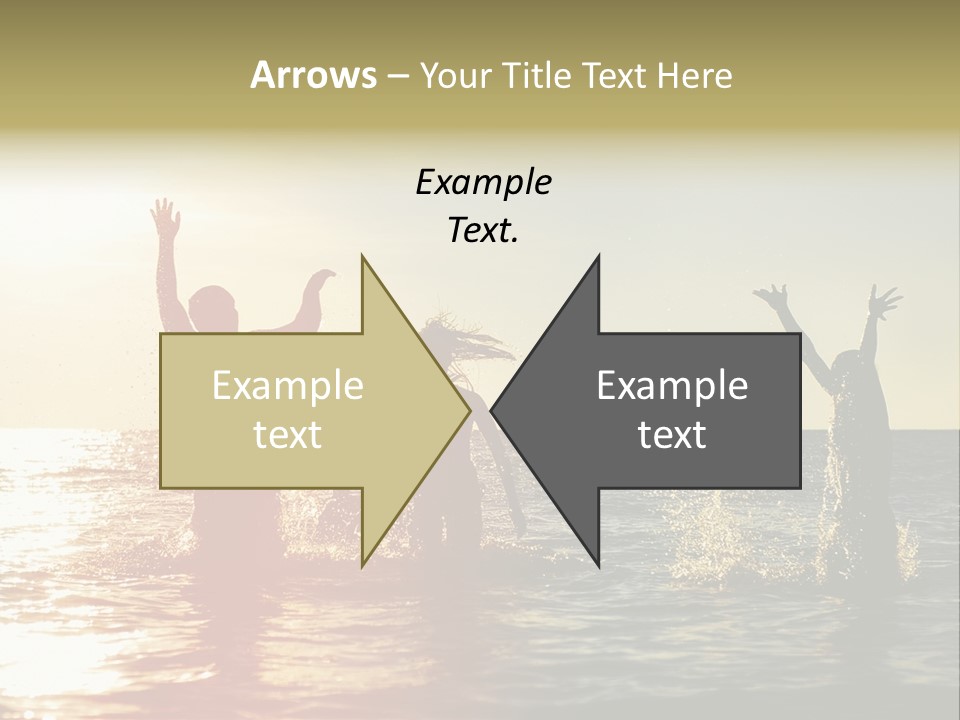 Sea Sun Holiday PowerPoint Template