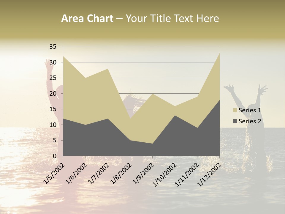 Sea Sun Holiday PowerPoint Template