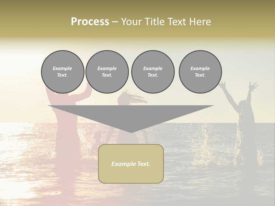 Sea Sun Holiday PowerPoint Template