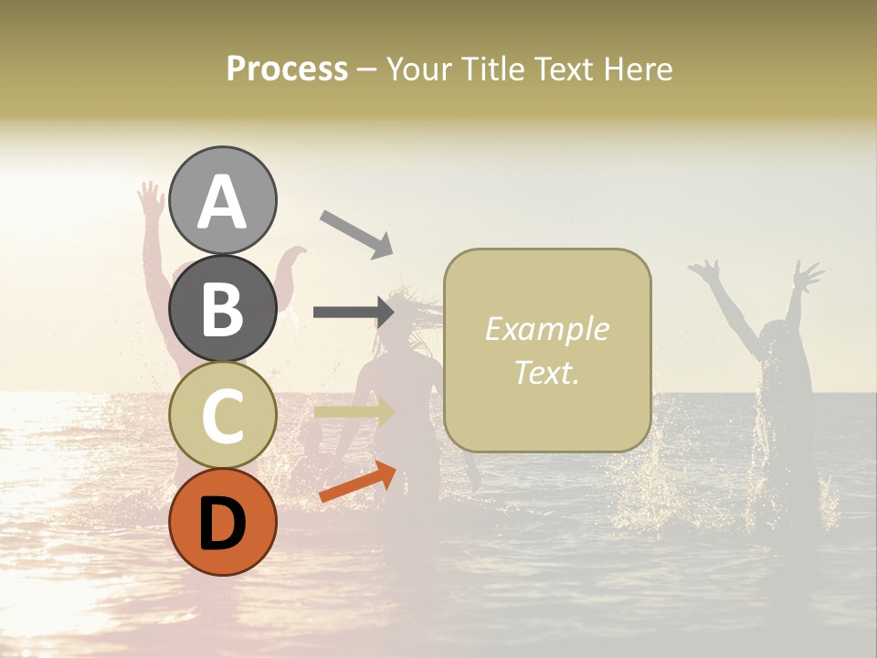 Sea Sun Holiday PowerPoint Template