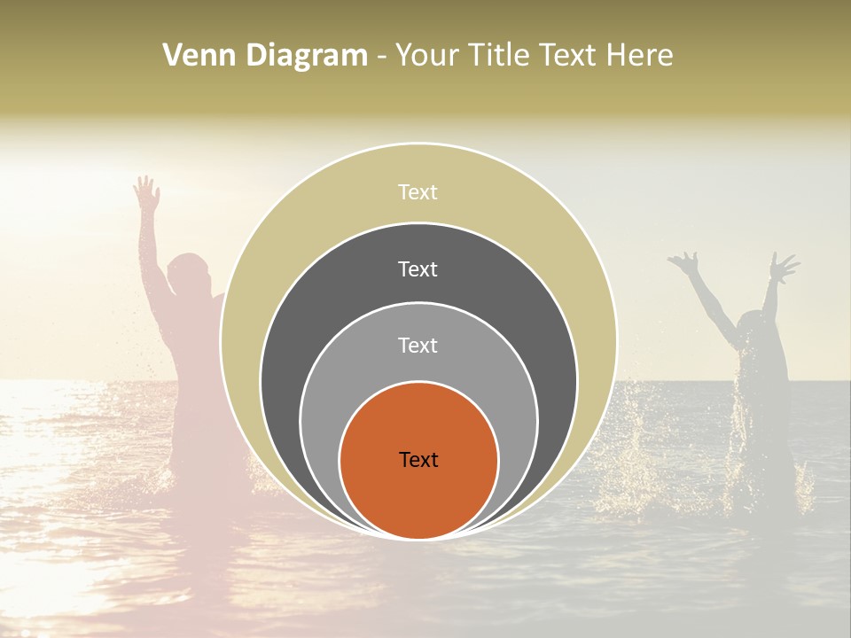 Sea Sun Holiday PowerPoint Template