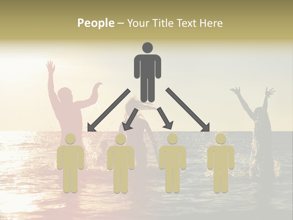 Sea Sun Holiday PowerPoint Template