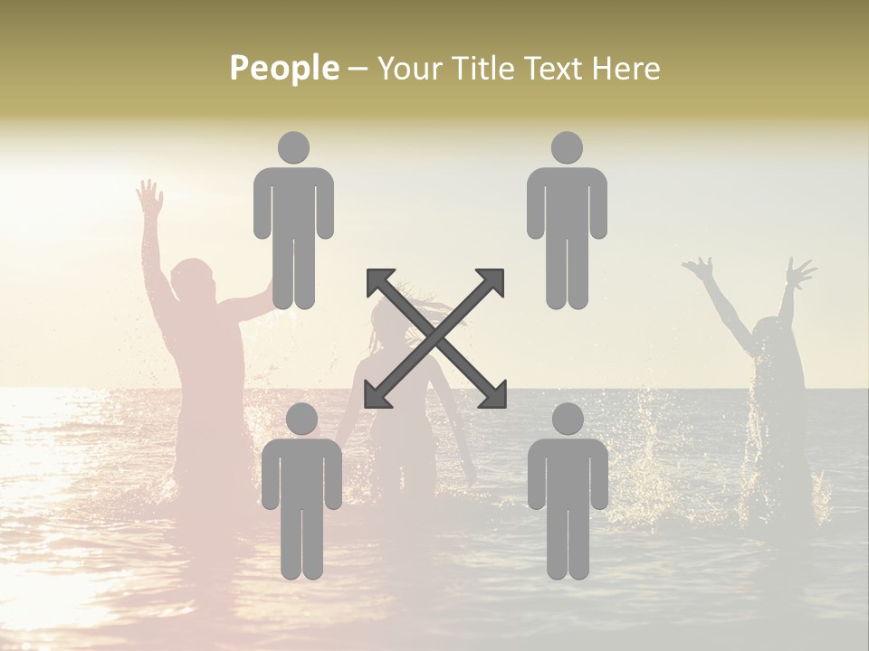 Sea Sun Holiday PowerPoint Template