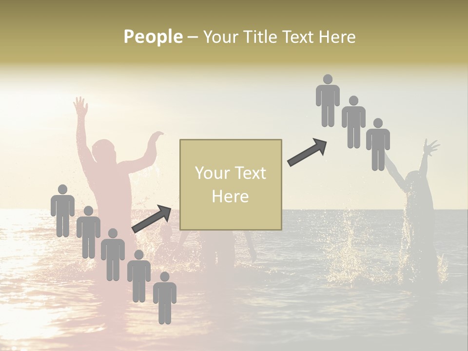 Sea Sun Holiday PowerPoint Template