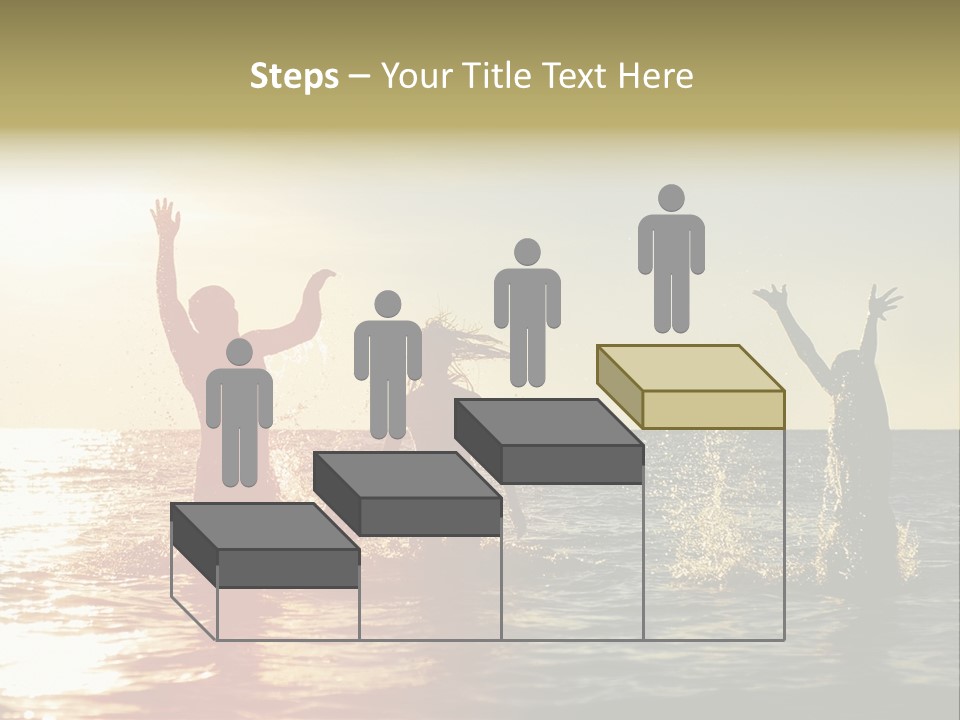 Sea Sun Holiday PowerPoint Template