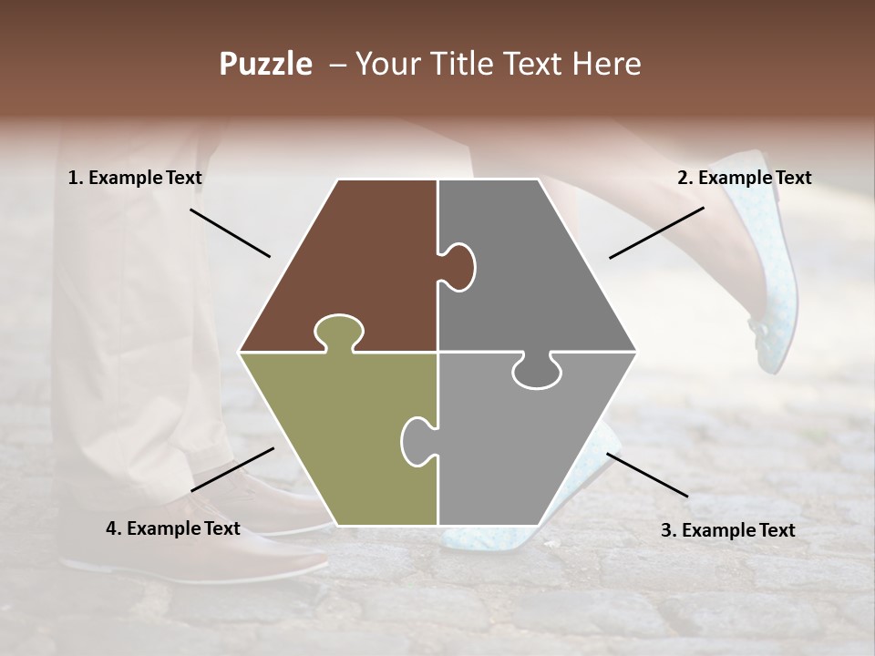 Feet Pavement Lover PowerPoint Template