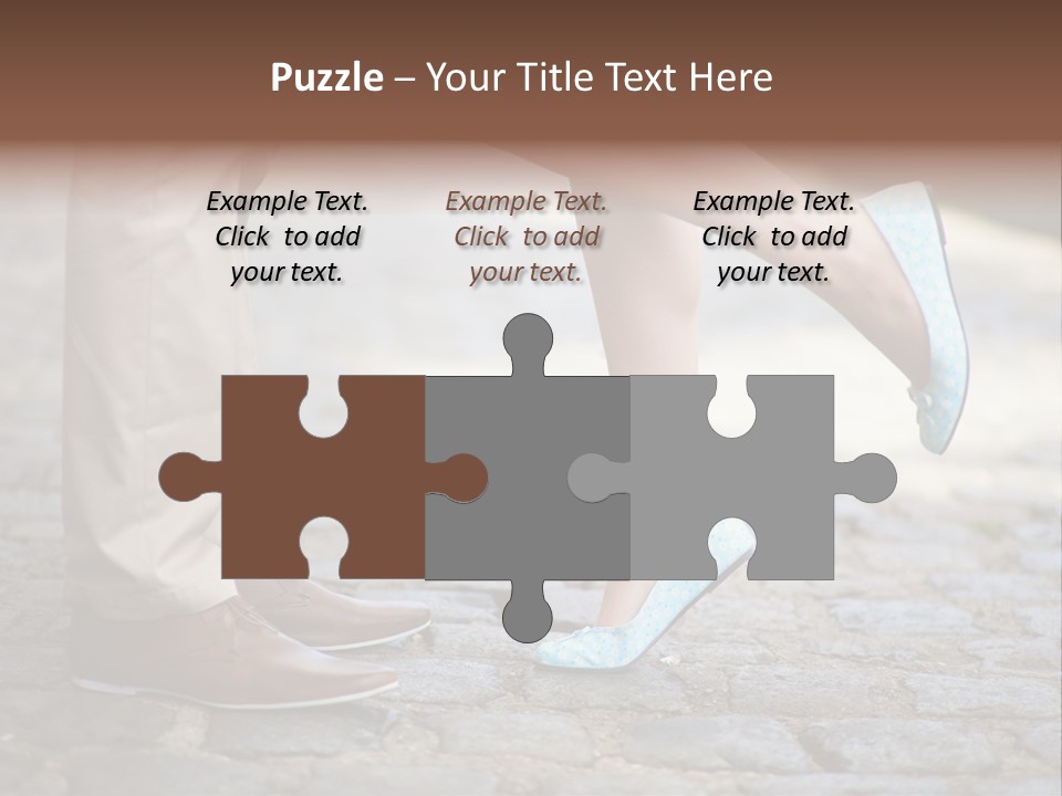 Feet Pavement Lover PowerPoint Template