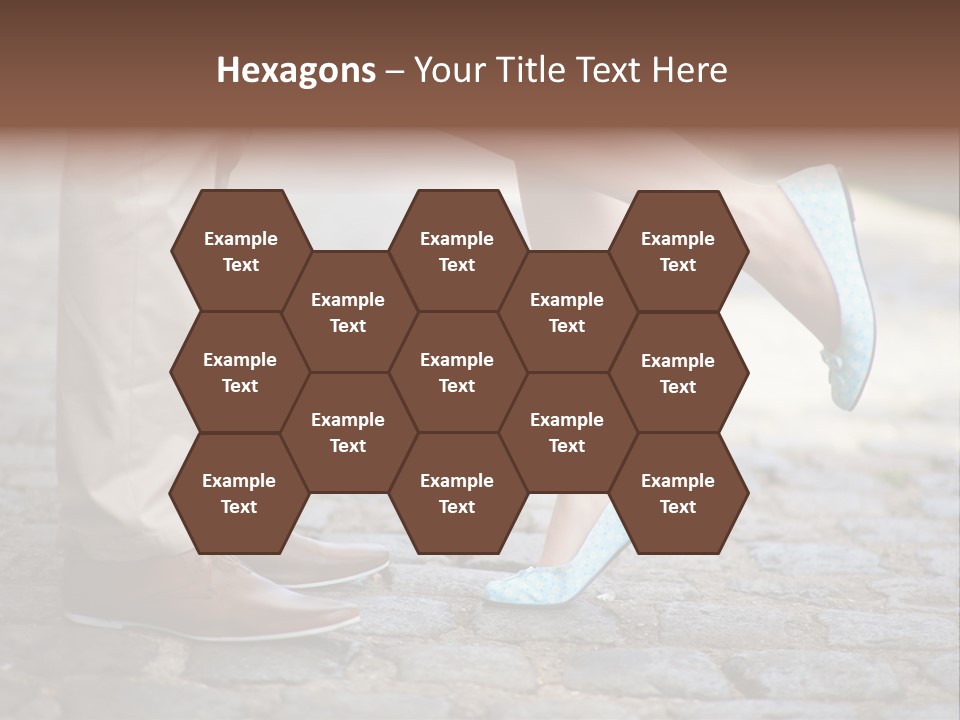 Feet Pavement Lover PowerPoint Template