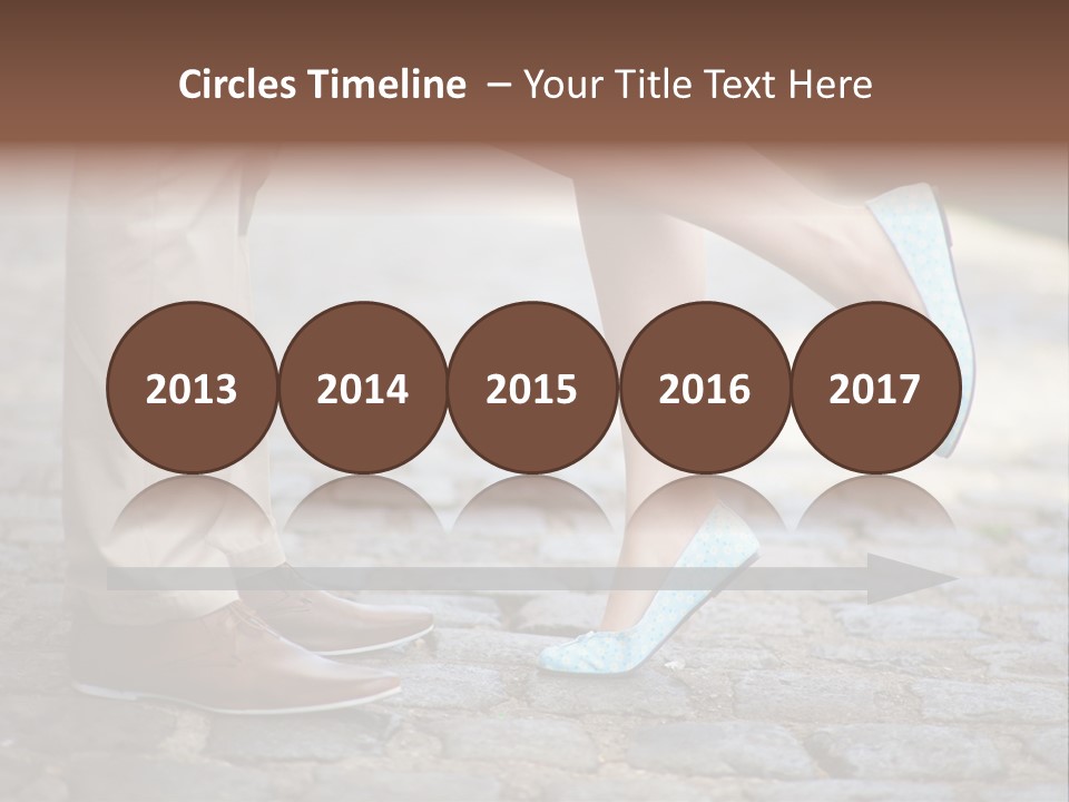 Feet Pavement Lover PowerPoint Template