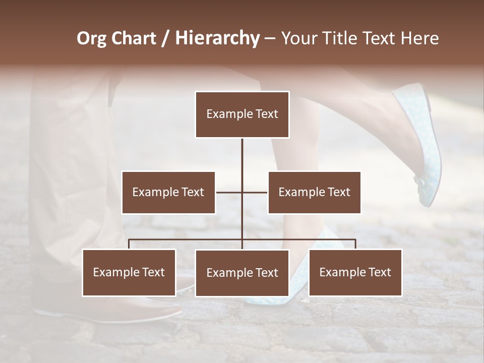 Feet Pavement Lover PowerPoint Template