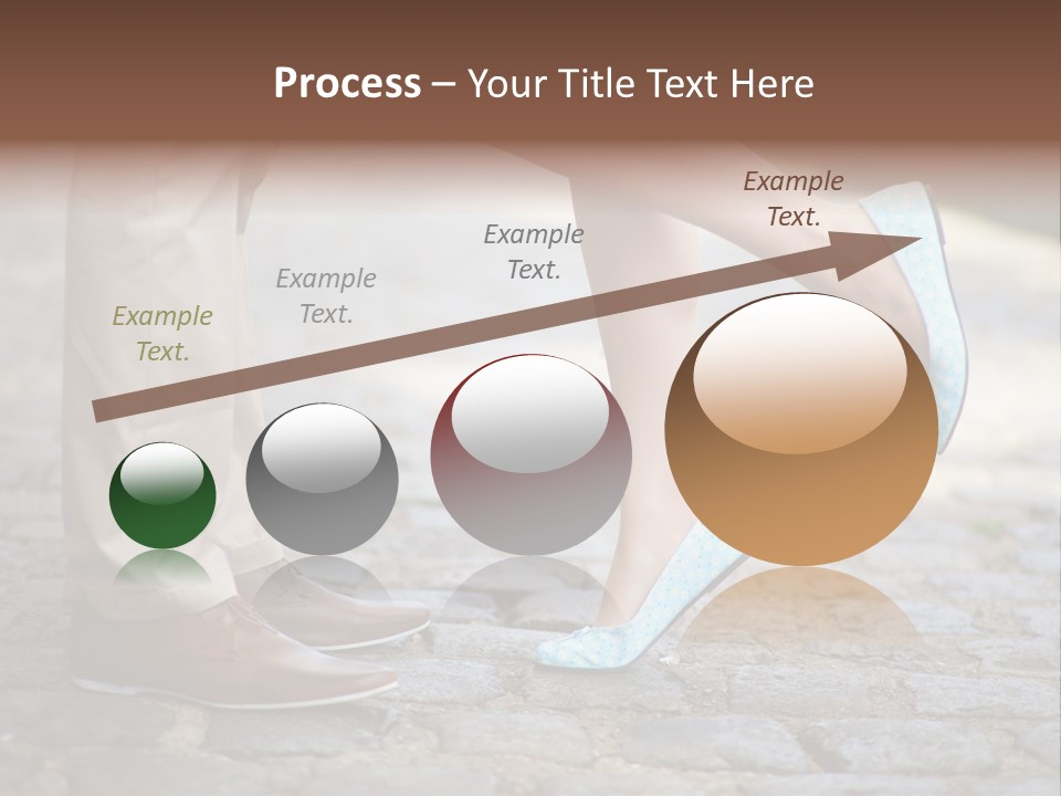 Feet Pavement Lover PowerPoint Template