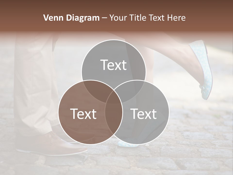 Feet Pavement Lover PowerPoint Template