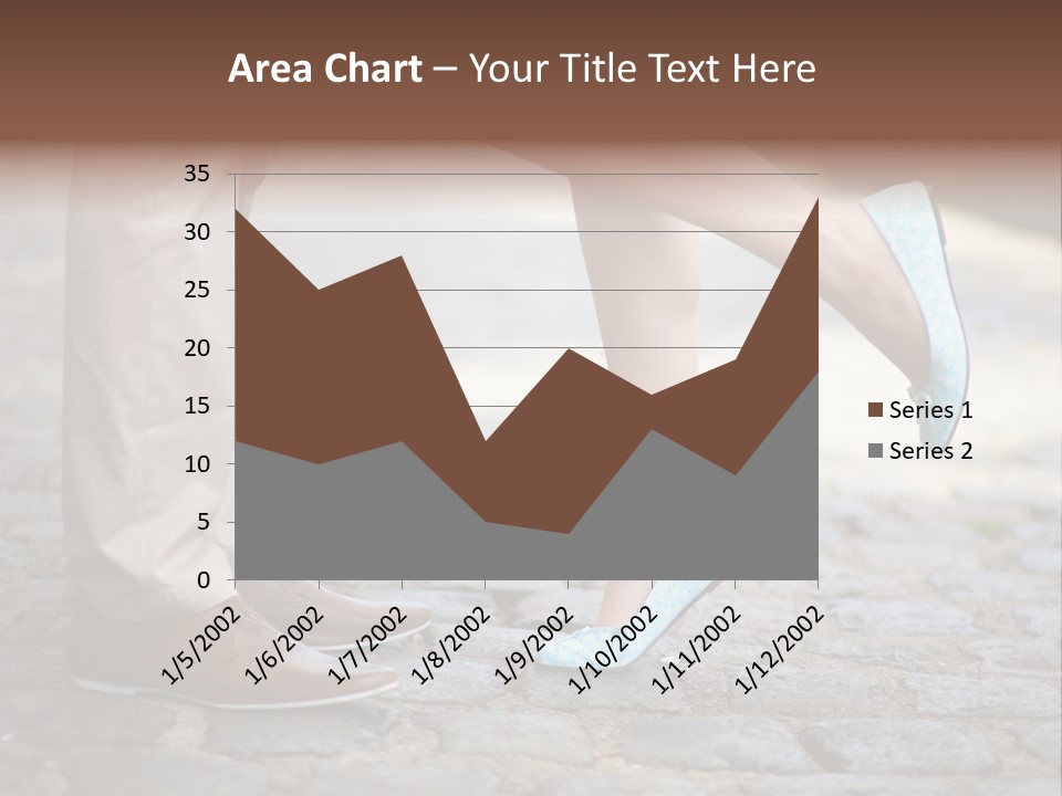 Feet Pavement Lover PowerPoint Template