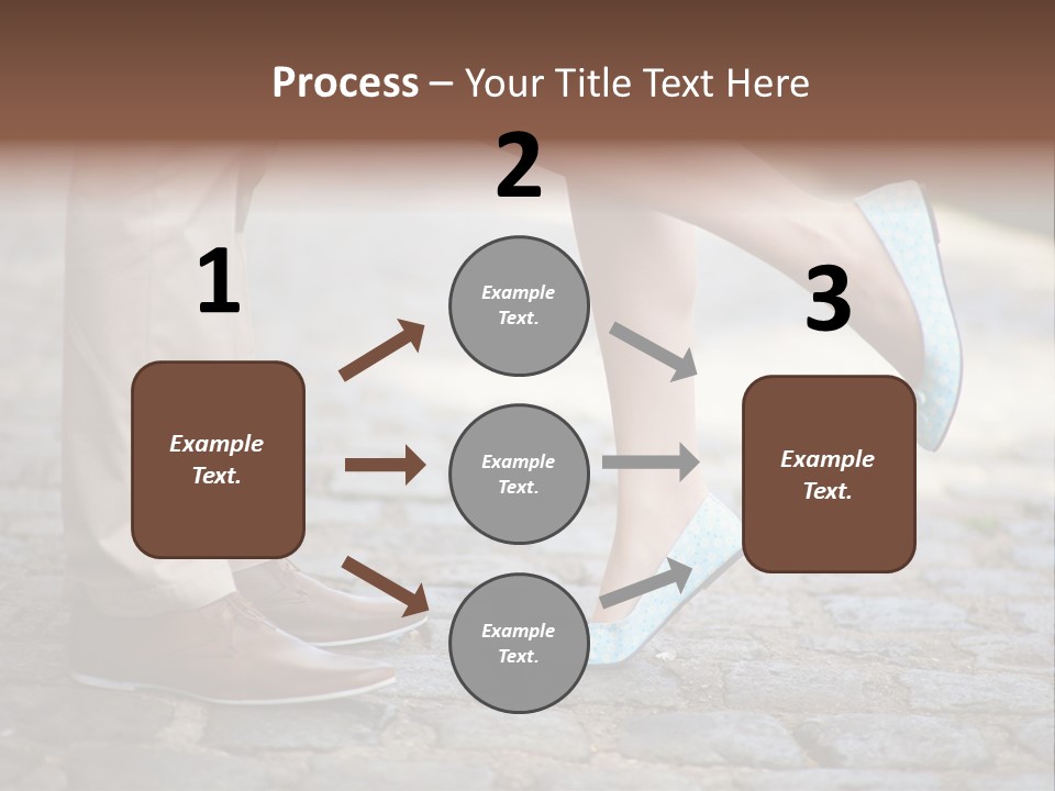Feet Pavement Lover PowerPoint Template