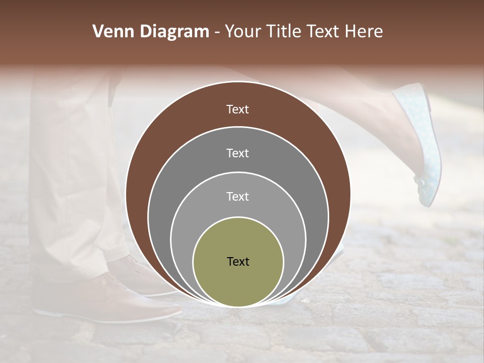 Feet Pavement Lover PowerPoint Template