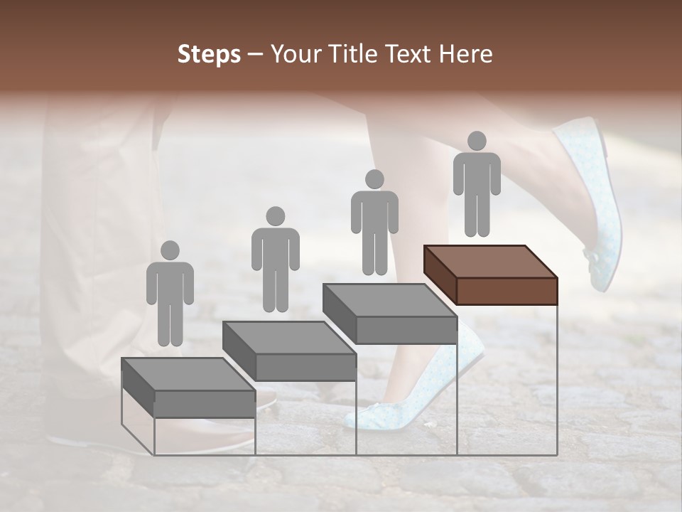 Feet Pavement Lover PowerPoint Template