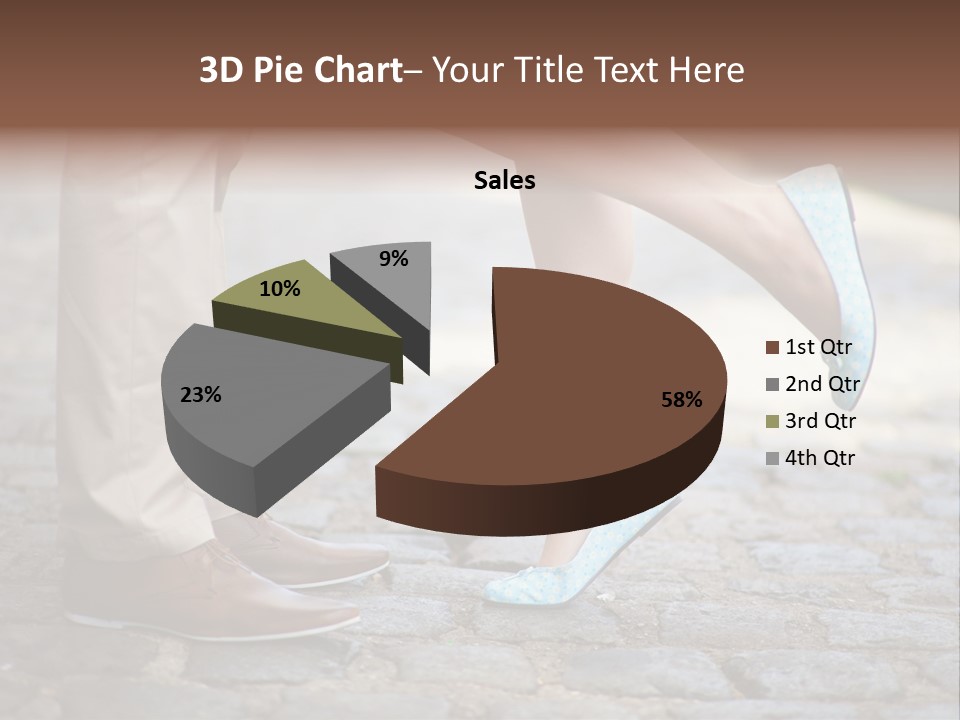 Feet Pavement Lover PowerPoint Template