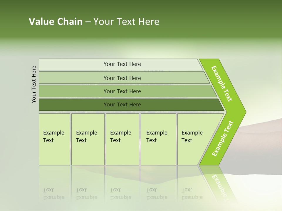 Sustainable Map Protect PowerPoint Template