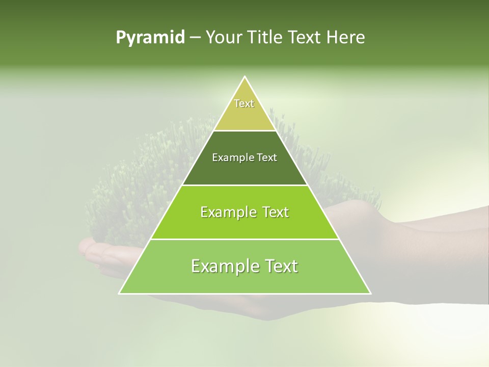 Sustainable Map Protect PowerPoint Template