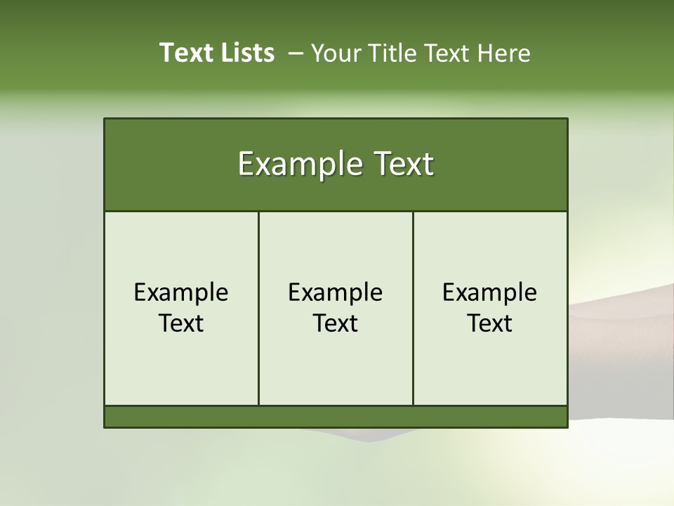 Sustainable Map Protect PowerPoint Template