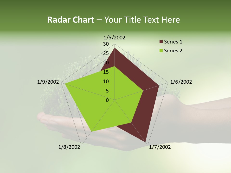 Sustainable Map Protect PowerPoint Template