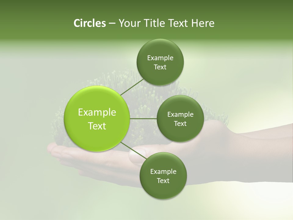 Sustainable Map Protect PowerPoint Template