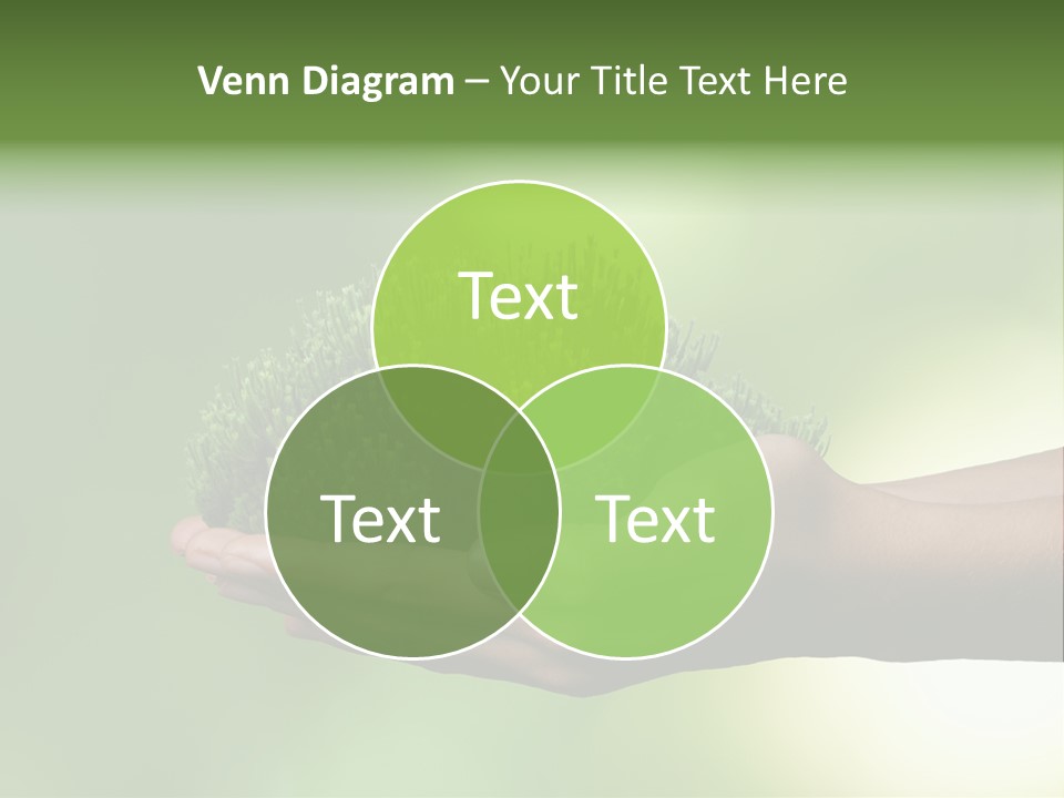 Sustainable Map Protect PowerPoint Template