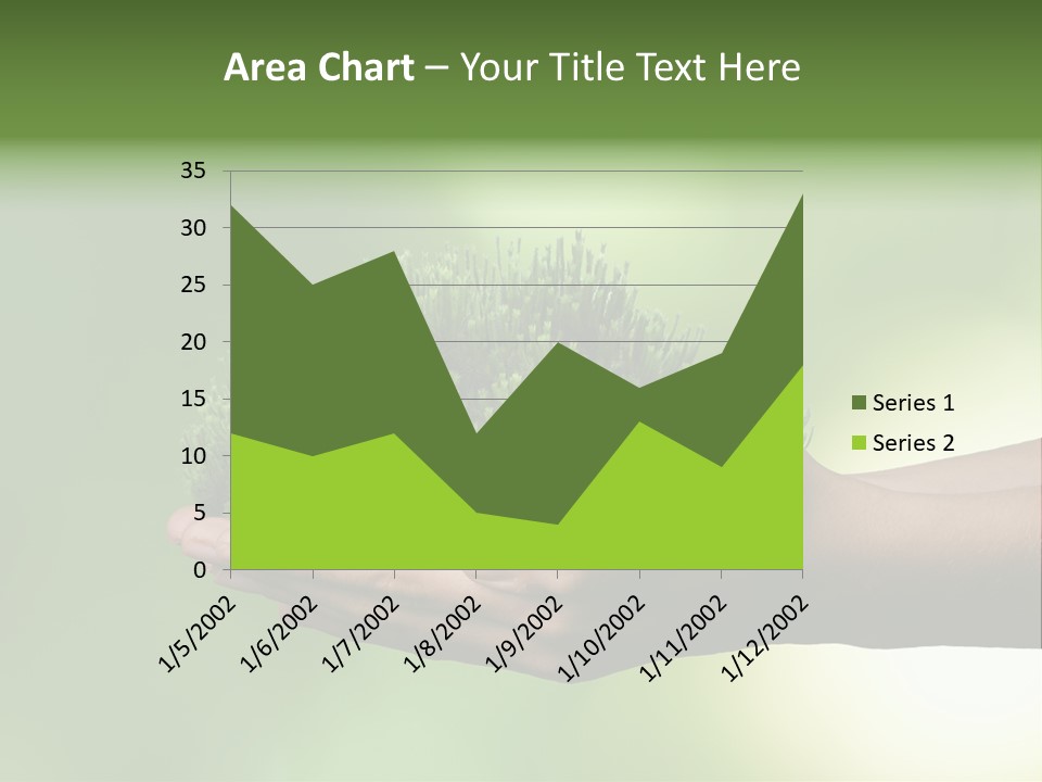 Sustainable Map Protect PowerPoint Template