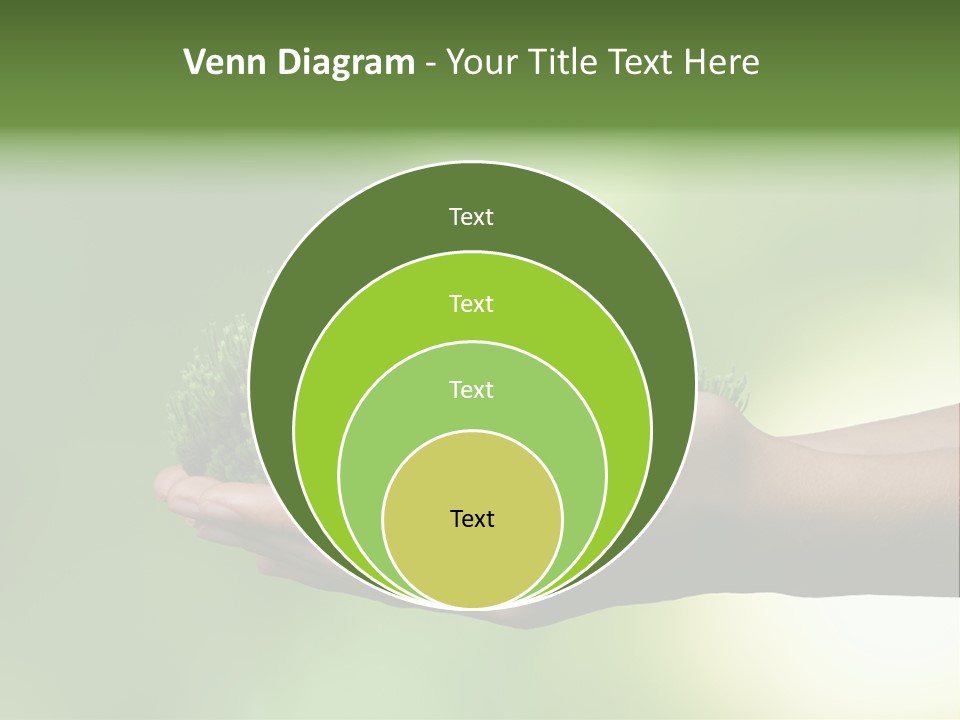 Sustainable Map Protect PowerPoint Template