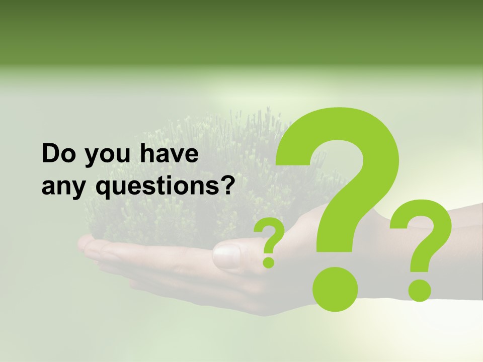 Sustainable Map Protect PowerPoint Template