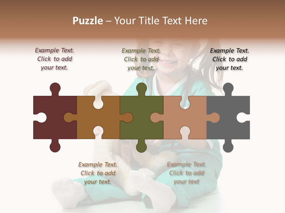 Treat Person Uniform PowerPoint Template