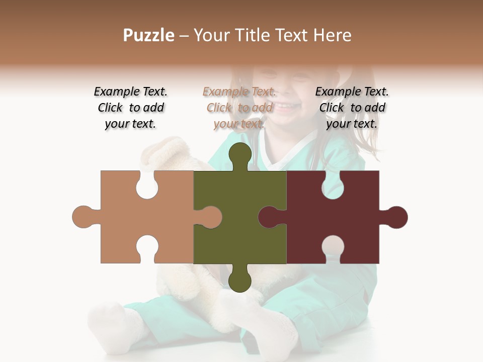 Treat Person Uniform PowerPoint Template