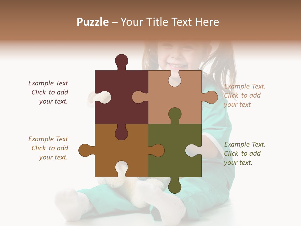 Treat Person Uniform PowerPoint Template