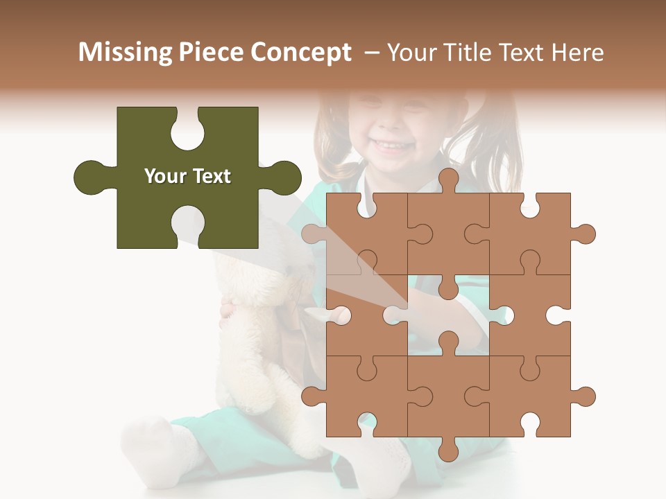 Treat Person Uniform PowerPoint Template