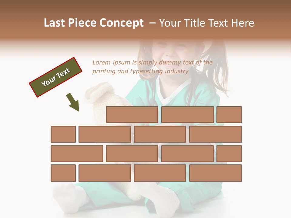 Treat Person Uniform PowerPoint Template