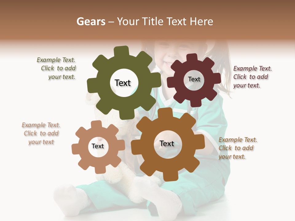 Treat Person Uniform PowerPoint Template